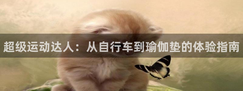 意昂体育4注册:超级运动达人:从自行车到瑜伽垫的体验指南